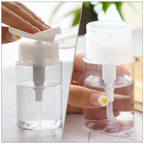 LOLIPPYY 2Pcs Petg Transparent Leakproof Refillable Travel Sub-Packing Bottle Durable Liquid Dispenser