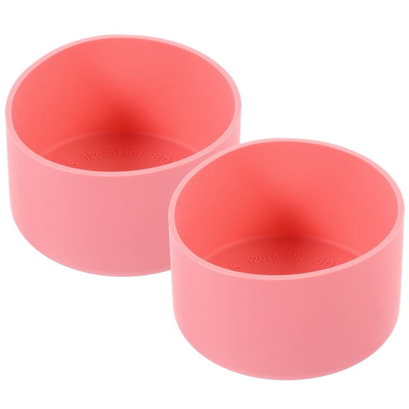 LOLIPPYY 2-Pack Silicone Bottle Boots Protective Covers for Glass Bottles Multipurpose Non- Sleeve