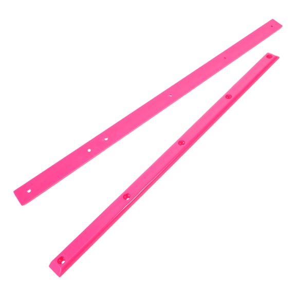 LOLIPPYY 2Pcs Pink Skateboard Rail Protectors with Easy Installation for Daily Longboard Use