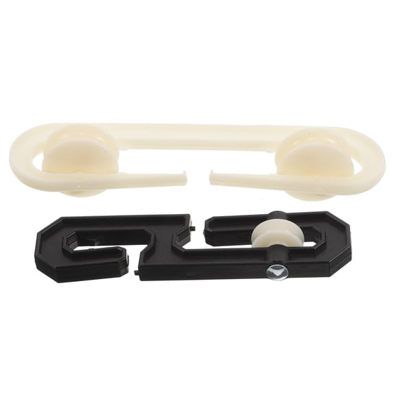 LOLIPPYY 2-Pack Plastic Clothesline Dividers for Rope Organization and Efficient Outdoor Clothes Drying