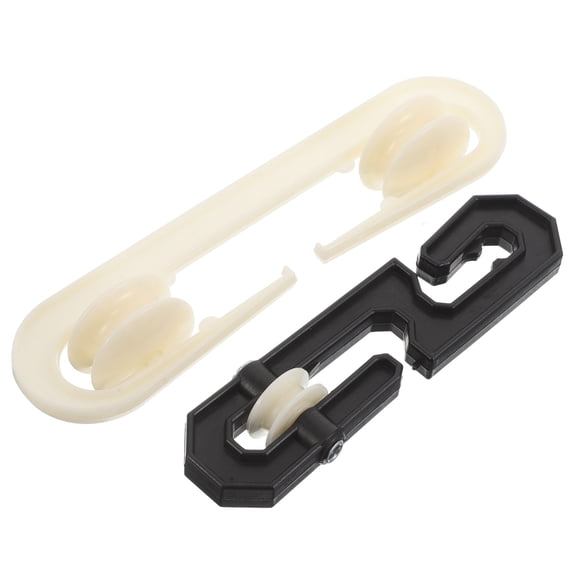 LOLIPPYY 2Pcs Plastic Clothesline Spreader Divider for Home Use with Smooth Nylon Bearing Wheel