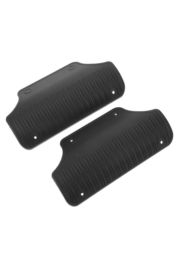 2-Pack Plastic Edge Protectors for Black Guitar Case Luggage, Stylish Guards for Travel and Storage