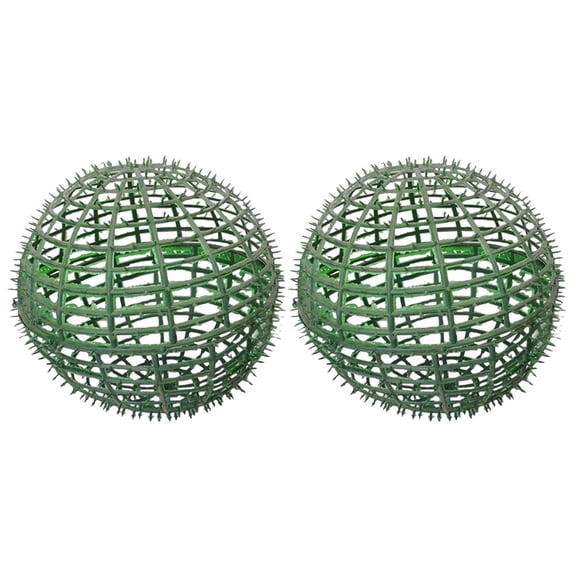 LOLIPPYY 2-Pack Plastic Flower Holders for Topiary , and Lightweight Plant Support Rack