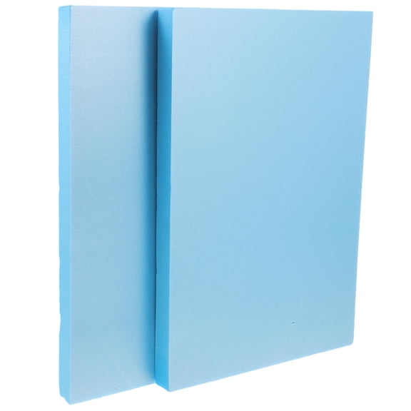 LOLIPPYY 2Pcs Polyurethane Foam Sheet Sky Blue High Density Foam Pads for Storage and Shipping