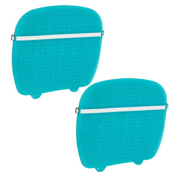 LOLIPPYY 2-Pack Portable Seat Cushions with Breathable Fabric and Massage Support for Car, Truck, and Vehicle Comfort