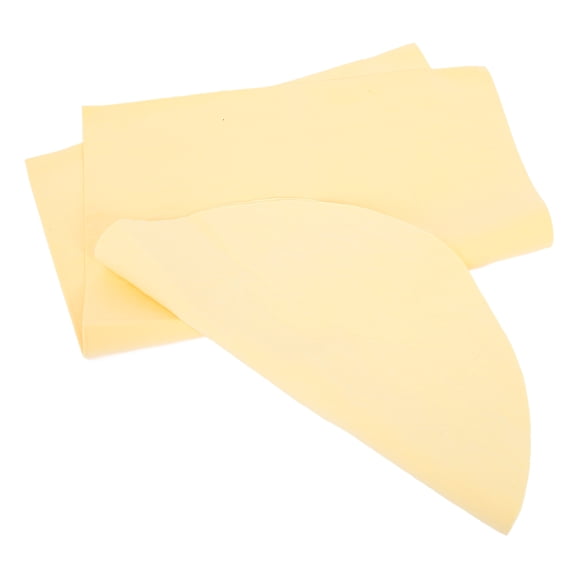 LOLIPPYY 2Pcs Portable Yellow Pottery Tool Kit Absorbent Fixing Mat for Clay Crafting and Sculpting