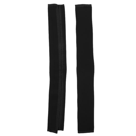 LOLIPPYY 2Pcs Pram Handle Cover Black Cotton Soft Cushion Slip Resistant Waterproof Universal