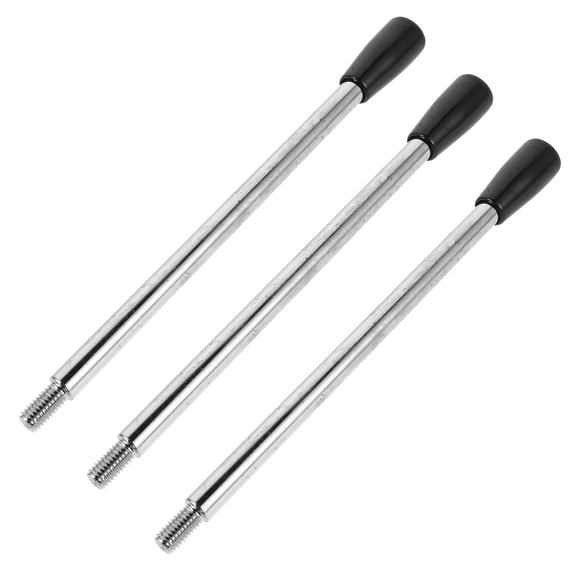 LOLIPPYY 2Pcs Precision Machined Drill Press Handle Grip Bar Threaded Machine Handwheel for Workshop Use