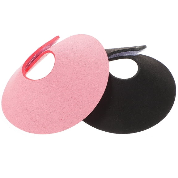 LOLIPPYY 2Pcs Protective Bird Collar Ring Black Anti-Pecking Neckband for Parrot Wound Recovery and Safe Use