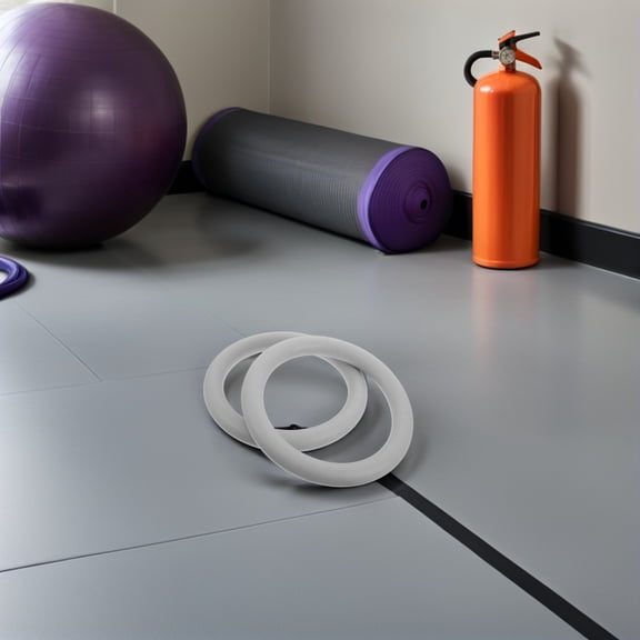 LOLIPPYY 2Pcs Pull Up Rings Gym Equipment for Indoor and Outdoor Fitness with Ergonomic Design and Reinforced Build