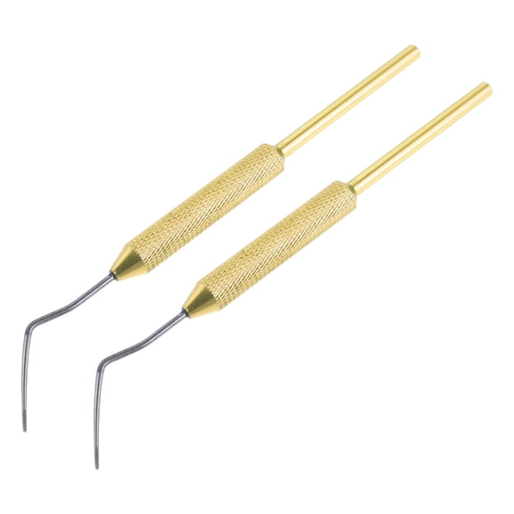 LOLIPPYY 2Pcs Queen Rearing Grafting Tool Aluminum Beekeeping Accessory with Comfortable Grip for Apiary