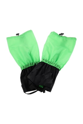 2Pcs Adjustable Boot Gaiters for Mountaineering and Outdoor Trail Walking