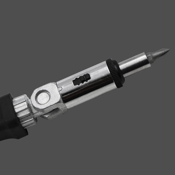 LOLIPPYY 2Pcs Ratcheting Screwdriver Handle with Interchangeable Shafts for Hard to Reach Fasteners