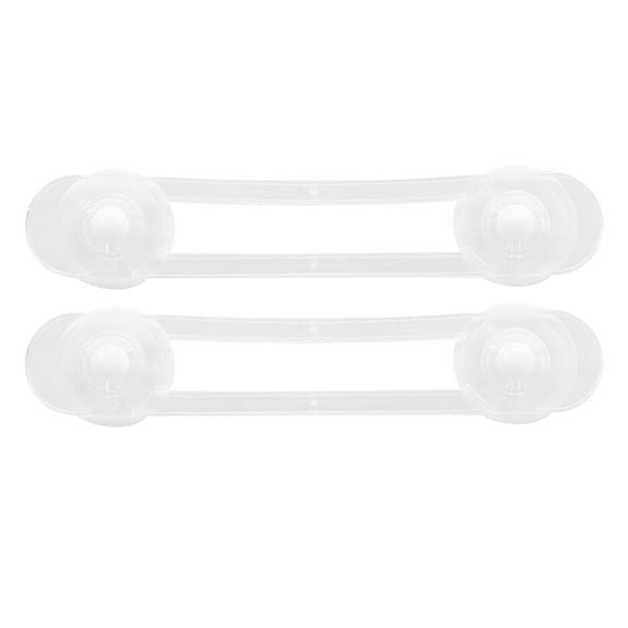 LOLIPPYY 2Pcs Reliable Safety Locks for Drawers Cabinets Refrigerator Doors with Anti Pinch Feature