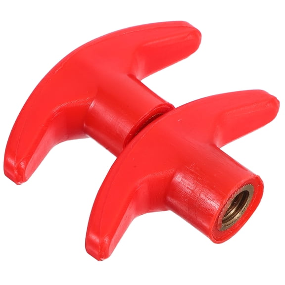 LOLIPPYY 2Pcs Red Workout Handles for Gym Equipment with Easy Replace Ball Knob