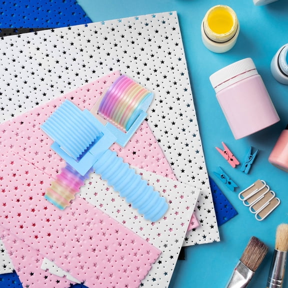 LOLIPPYY 2Pcs Rhinestone Craft Roller with Portable Design for Painting Canvas and Embellishment Crafts