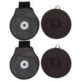 thumbnail image 1 of LOLIPPYY 2-Pack Rotating Swivel Seat Cushions for Car Use, Coffee Fabric with Non- Bottom Pads for Easy Turning, 1 of 8