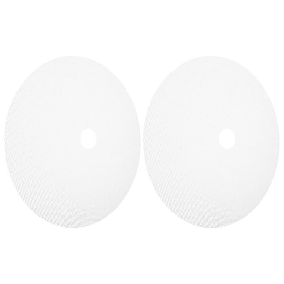 LOLIPPYY 2Pcs Round Silicone Food Dryer Liners Nonstick Heat Resistant Mats for Home Dehydrator