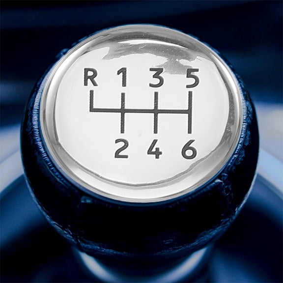 LOLIPPYY 2Pcs Round Stick Shift Decal Set for Cars with Easy Installation and Stylish Interior Look