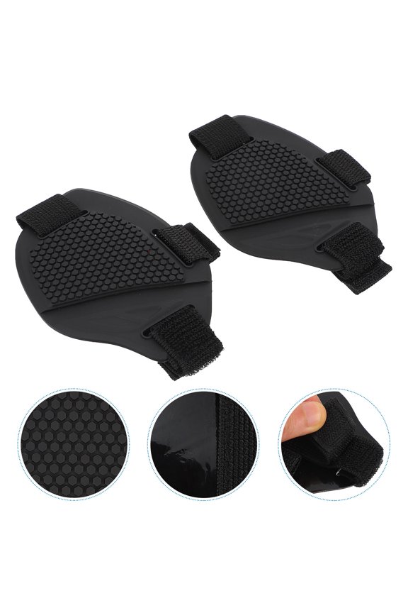 2-Pack Black Rubber Shoe Covers with Gear Shift for , -Resistant