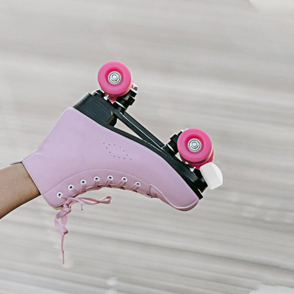 LOLIPPYY 2Pcs Rubber Roller Skate Toe Stoppers Multicolor Adjustable Fit for Enhanced Stability and Instant Stop