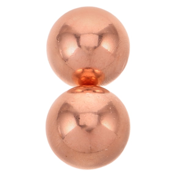 LOLIPPYY 2Pcs Rust-Proof Copper Sphere Bird Baths for Garden Pond Maintenance and Outdoor Bird Bath Purification