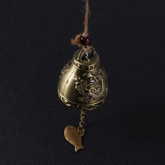 LOLIPPYY 2Pcs Rust Resistant Alloy Wind Chime Hanging Ornament for Outdoor Garden Decoration