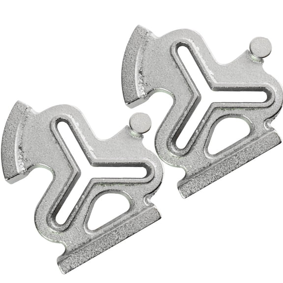 LOLIPPYY 2Pcs Sewing Foot Stitching Gauge Iron Quilting Template for Straight and Curved Seam Projects