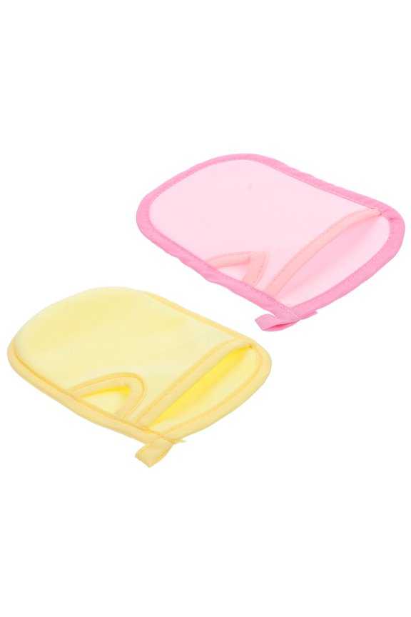 2Pcs Shower Bathing Towels Soft Body Scrubbing Gloves Durable and Comfortable for Daily Use