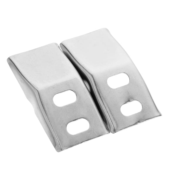 LOLIPPYY 2-Pack Metal Bathroom Brackets for Urinal Hanging with Fixing Bolts, Wall Mounted Support Hardware