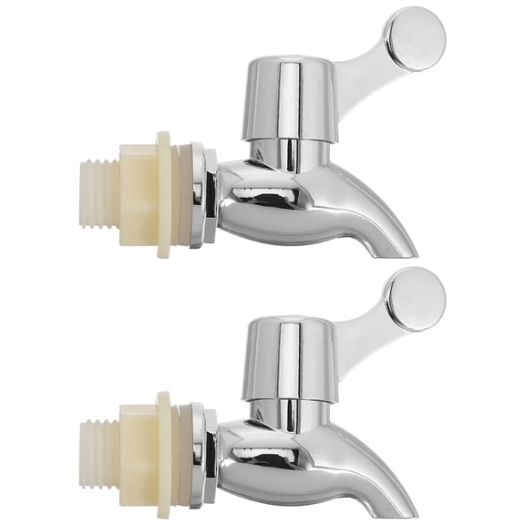 LOLIPPYY 2-Pack Beverage Dispenser Faucet Replacement, Easy Install for Water, Juice, and Drink Bottles