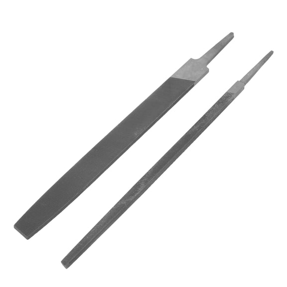 LOLIPPYY 2Pcs Ski Edge Tuner File Set Hardened Metal Flat and Square Files for Sports Snowboard Repair