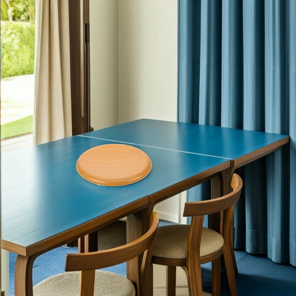 LOLIPPYY 2-Pack Wood Round Stool Seat Replacement for Kitchen and Bar Chairs, and Easy to Maintain