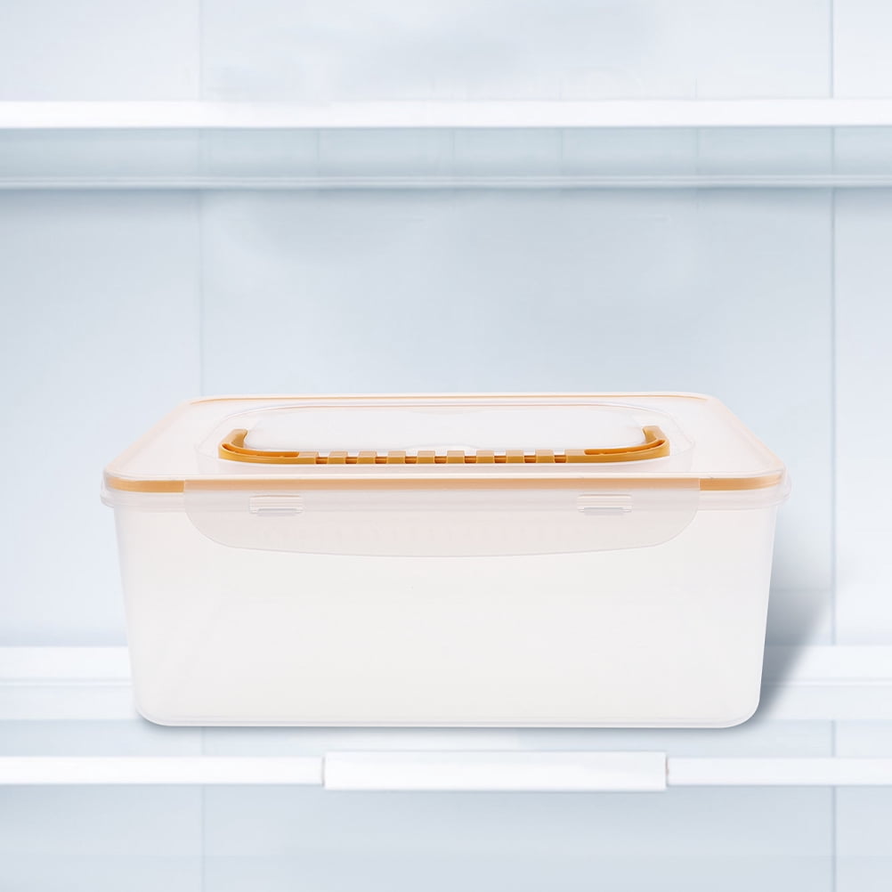 LOLIPPYY 2Pcs Space Efficient Clear Freezer Organizer Bins for Breastmilk Bags and Bottle Storage
