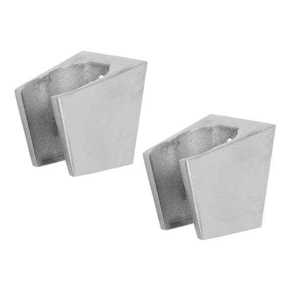 LOLIPPYY 2Pcs Space Saving Stainless Steel Shower Hand Held Holder Wall Mount with Easy Installation