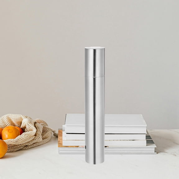 LOLIPPYY 2Pcs Stainless Steel Certificate Tube Diploma Holder Document Storage Case for Home Durable Plated Silver