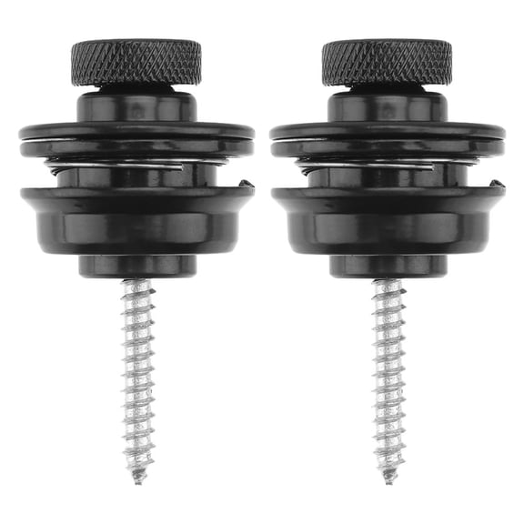 LOLIPPYY 2Pcs Strap Locks Set Guitar Locking System with Quick Release for Bass Guitar Players