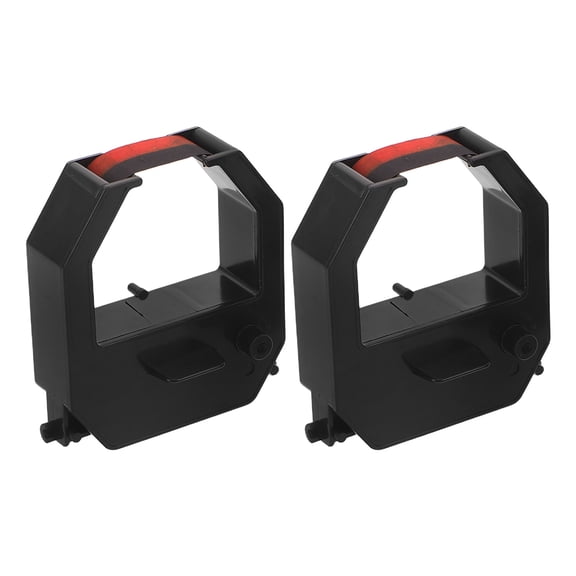 LOLIPPYY 2-Pack Clock Replacement Ribbon with Large Capacity for Accurate Employee Attendance Tracking