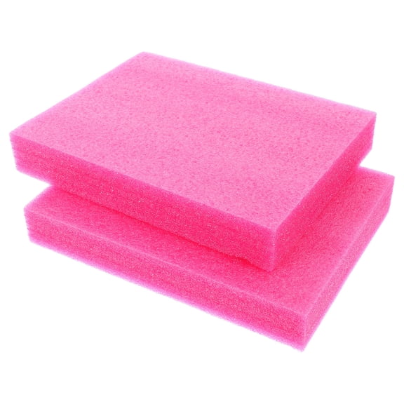 LOLIPPYY 2-Pack Toolbox Foam Inserts with Rosy Cotton Padding for and Elasticity in Crafting and Storage