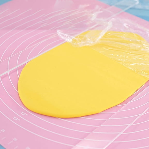 LOLIPPYY 2Pcs Transparent Dough Leveler Sticks Acrylic Baking Ruler Measuring Dough Thickness