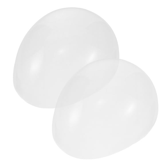 LOLIPPYY 2Pcs Transparent Mannequin Head for Wig Styling Display and Professional Use