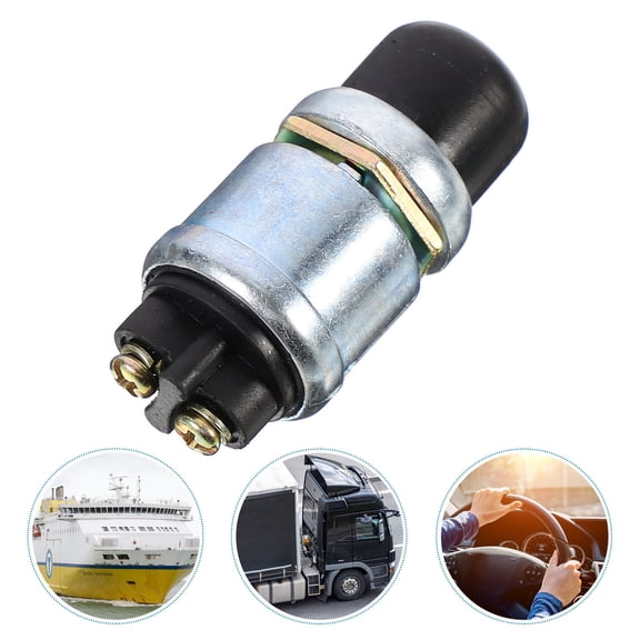 LOLIPPYY 2Pcs Universal Waterproof Auto Start Button Replacement for Car Engine Ignition