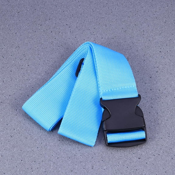 LOLIPPYY 2Pcs Utility Strap Blue Heavy Duty with Support for Travel Use