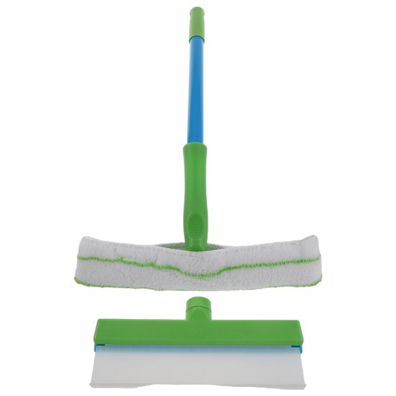 LOLIPPYY 2Pcs Vehicle Cleaning Set with Microfiber Window Tool and Glass Scraper for Streak Free Shine