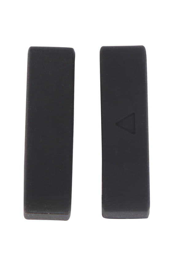 2Pcs Watch Band Strap Keepers Black Silicone Watch Strap Holder Loops Easy to Install