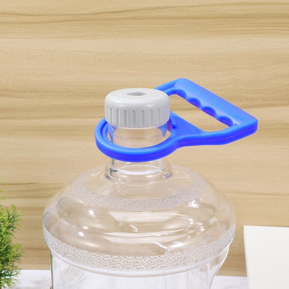 LOLIPPYY 2Pcs Water Bucket Portable Extractor Labor Saving Handle for Carrying Mineral Water Blue PP