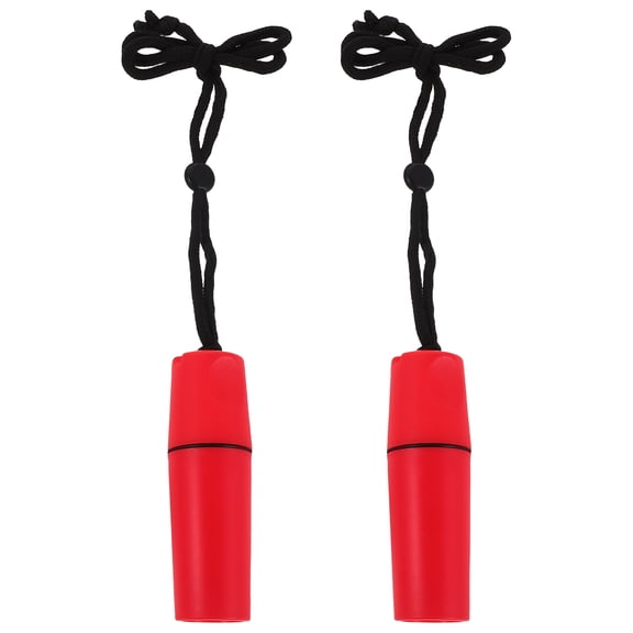 LOLIPPYY 2Pcs Waterproof Dry Canister Red for Diving Snorkeling and Marine Storage
