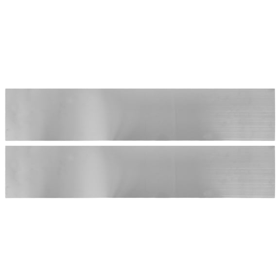 LOLIPPYY 2Pcs Weather Resistant Stainless Steel Door Kick Plates for Home Outdoor and Interior Use