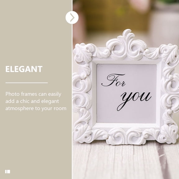LOLIPPYY 2Pcs Wedding Photo Frame in Assorted Color Decorative and Elegant Picture Frame