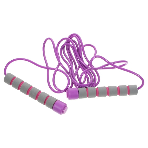 LOLIPPYY 2Pcs Weighted Jump Rope PVC Non Slip Handle Fitness Exercise Outdoor